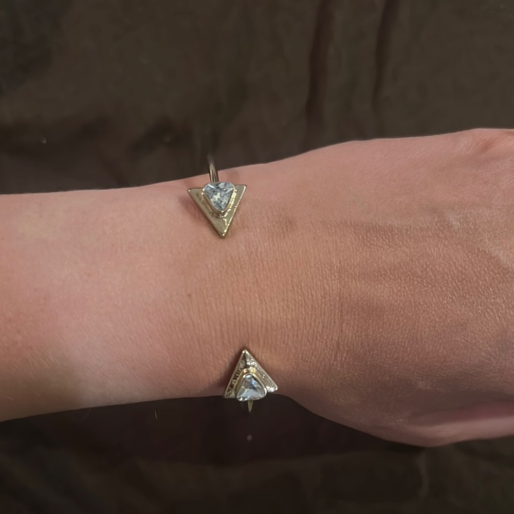Triangle Cuff Bracelet